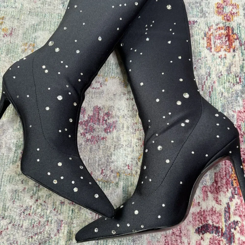 Stuart Weitzman Ultrastuart Cosmic Crystal Boots